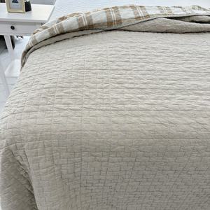 Trapunte da <span class=keywords><strong>letto</strong></span> a cinque stelle 100% copriletto morbido per la casa lavato in pietra di lino <span class=keywords><strong>francese</strong></span> naturale biologico - Product Image 3