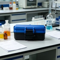 3ML 5-Fächer OEM Großpackung Kunststoff-Peptidbox Peptid-Aufbewahrungsbox Gefrierbox für Probenfläschchen zum Transport und zur Präsentation
