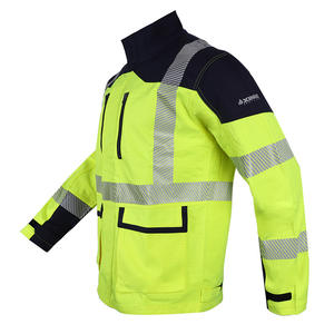 Veste de sécurité haute visibilité Xone, jaune fluorescent, classe 3, protection contre les arcs électriques, ignifuge, vêtements de travail - Product Image 1
