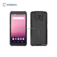 Dingdata E60H, PDA Industrial Resistente de 6 Pulgadas con Android 10, IP67, Lector de Códigos de Barras 2D, NFC, RFID, Huella Dactilar, MTK