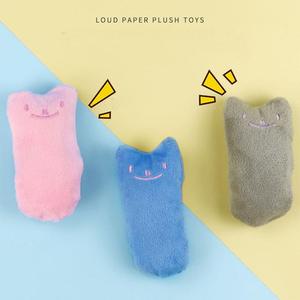 Giocattoli di peluche per gatti all'ingrosso alleviano la noia che dentisce i giocattoli interattivi da masticare per animali domestici - Product Image 3