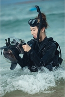 Jaket Penyeimbang Apung (BCD) DIVESTAR Custom Scuba Diving dengan Logo Kustom dan Perlengkapan Menyelam Sidemount, Peralatan Bawah Air