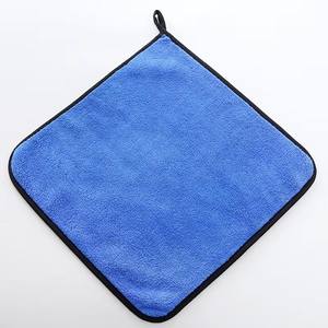 Toalla de Limpieza para Coche, Microfibra Tejida, Ecológica, de Secado Rápido, Desechable, Doble Capa, Gruesa, Paño de Secado para Lavado de Coches, 40x60cm, Hotel - Product Image 5