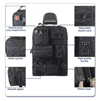 Sac de rangement universel tactique pour dossier de siège SIVI Maiker, organisateur de sac avec 5 pochettes, compatible avec tous les modèles