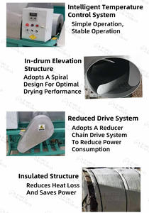 Petit tambour commercial en acier inoxydable poêle à frire colza sésame farine torréfacteur graines de tournesol torréfacteur - Product Image 6