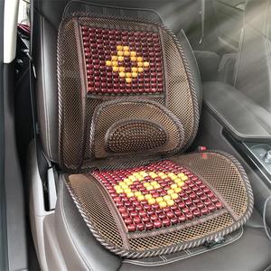 Cuscino Coprisedile Auto in Legno di Alta Qualità per Raffreddamento Estivo, Personalizzabile con Supporto Lombare - Product Image 2