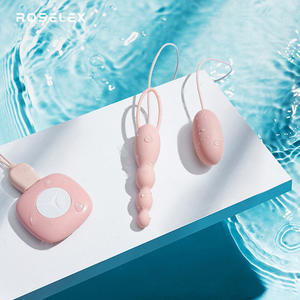 Nuovo Modello ROSLEXE Yue <span class=keywords><strong>Ting</strong></span> Vibratore per Doppio Uso Vagina e Ano, Stimolazione Frontale e Posteriore con Doppio Morsetto - Product Image 2