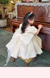 Vestito Estivo da Principessa all'<span class=keywords><strong>Uncinetto</strong></span> per Bambine con Maniche a Sbuffo, Stile Ricco e Alla Moda 2026 - Product Image 6