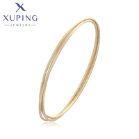 X001030401 XUPING Bracelets ronds torsadés anti-ternissement, délicats, pour soirée, à superposer