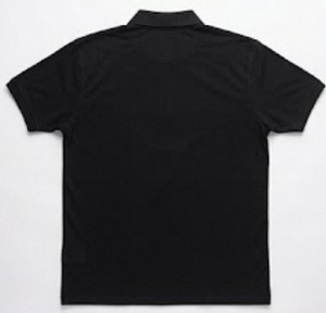 เสื้อโปโลสีดำแบรนด์ส่วนตัว |   เสื้อยืดคอตตอนปิเก้เนื้อหนา ระบายอากาศได้ดี |   ปักโลโก้ตามสั่ง แขนสั้นสีพื้นเรียบ - Product Image 2