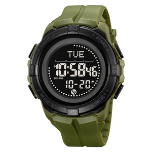 Skmei Digital Watch Black Tpu Strap IpX7 Waterproof Outdoor Sport Men Women <b>Smart</b> Watch With Compass Pedometer Led Flashlight - Product Image 5