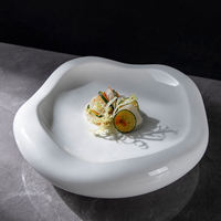 Vaisselle en céramique pour événements, assiettes à soupe, autres articles de vaisselle de qualité hôtelière, plateau à dessert VIP pour restaurant moléculaire, bol à apéritif en porcelaine