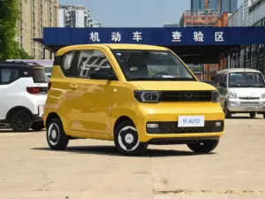 2023 Auto Brand New Hot Sale Powerful Adults Cheap Electric Car Wuling Hongguang Mini 4 Wheeler Electric Car