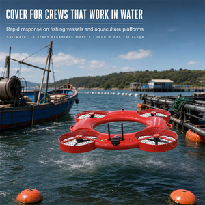 <span class=keywords><strong>Bouée</strong></span> de sauvetage marine OEM télécommandée, flottante, autopropulsée, intelligente, avec GPS/Beidou, portée RC >1000m, pour usage aquatique - Product Image 1