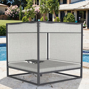 Chaise longue extérieure moderne et confortable à cadre en <span class=keywords><strong>aluminium</strong></span> pour piscine, <span class=keywords><strong>bain</strong></span> <span class=keywords><strong>de</strong></span> <span class=keywords><strong>soleil</strong></span>, hôtel, loisirs pour meubles d'extérieur, parcs, côtés <span class=keywords><strong>de</strong></span> piscine - Product Image 3