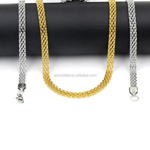 Accesorios de Moda Promocionales, Diseño Especial, Cadena de Acero Inoxidable de 6 mm y 55 cm con Cierre de Langosta para Hombre y Mujer - Product Image 2