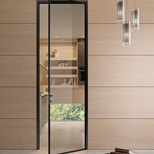 <span class=keywords><strong>Porte</strong></span> coulissante en aluminium de style français pour entrée intérieure moderne personnalisée - <span class=keywords><strong>Porte</strong></span> vitrée pivotante - Product Image 5