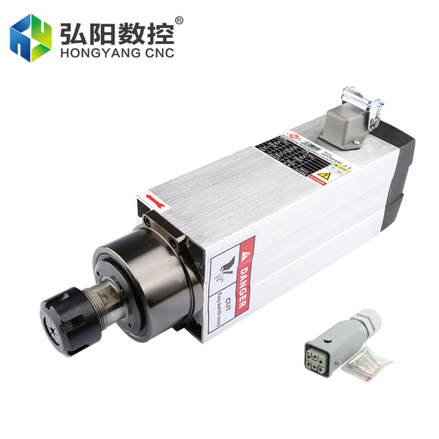 Changsheng 3.5kw Air-cooled Spindle Motor 220v or 380v 18000rpm 300HZ ER25 for Woodworking Carving Drilling