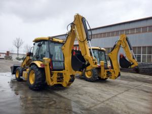 Nova Retroescavadeira Usada Caterpillar 420F 432 416E 4x4 WD Mini Carregadeira de Rodas Pequena 420 Usadas Escavadeira - Product Image 4