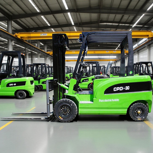 电动叉车 <span class=keywords><strong>3</strong></span> 吨 <span class=keywords><strong>3</strong></span>-6m 升降高度 户外物流搬运 OEM 定制标志颜色 迷你电动叉车 - Product Image 1