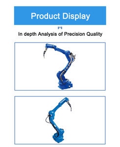Robot de soudage industriel <span class=keywords><strong>six</strong></span> axes Yaskawa, composants PLC, puissance 3 kW, garantie 5 ans, automatisation de l'arc à l'argon, bras mobile - Product Image 5