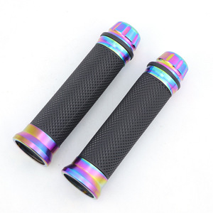 Cubierta de Aluminio Brillante y Colorida para Manillar de Motocicleta/Bicicleta Eléctrica, Resistente al Desgaste, Universal - Product Image 2