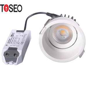 Luz de techo de la mazorca 2700k 3000k 4000k 5000k fijo IP65 clasificada fuego empotrada LED ajustable Downlights - Product Image 1