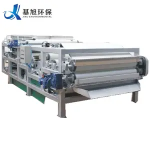 Reliable and Cheap belt filter press for sludge dewatering slaught waste water treatment plant