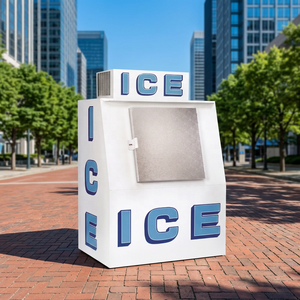 Contenitore per Ghiaccio in Sacchi da 40 piedi cubi di Qualità Stabile, con Parete Refrigerante/Raffreddamento ad Aria, Porta Singola Inclinata - Product Image 1