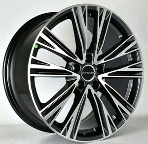 Bright Aluminium 10-<b>Spoke</b> <b>Wheel</b> Hub Adapts A6 Upgraded 1819-Inch Dawn PDW PCD5 ET38 - Product Image 2