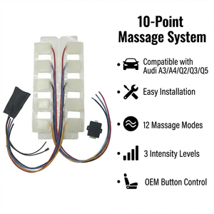 Para <span class=keywords><strong>Audi</strong></span>, Asiento de Coche Especial con Opción de Sistema de Masaje de 10/14 Puntos, Accesorios de Reequipamiento y Actualización, Directo de Fábrica - Product Image 4
