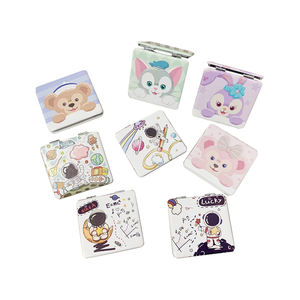 Pattern Makeup Mirror, Portable Folding Portable Mirror, <strong>Teenage</strong> Makeup Mirror Source Factory Wholesale - Product Image 6