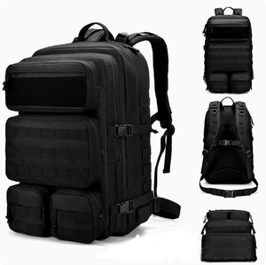 Mochila Táctica <span class=keywords><strong>Moore</strong></span> de 50L, Ligera, Resistente al Agua, con Cierre, Grande, para Actividades al Aire Libre, Fitness, Camuflaje, Moderna, de Nailon Resistente - Product Image 5