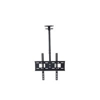 Soporte de TV de acero directo de fábrica de 32-55 pulgadas con colgador de techo giratorio de 360 °, soporte de pantalla LCD motorizado, soportes de TV, carros