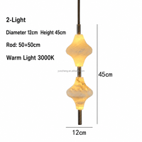 Lustre en albâtre espagnol à hauteur réglable, LED, en acier inoxydable, pour chambre principale et bar, avec garantie de 2 ans
