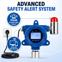 Détecteur de gaz chlore portable HIREP CL2, moniteur de sécurité industriel portatif, analyseur de gaz toxiques, alarme IP66 ATEX CE