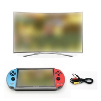 Console de jeu vidéo classique X12 Plus avec 10000 jeux intégrés, grand écran de 7 pouces, console de jeu rétro portable, lecteur de jeux portable