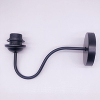 Lampe murale en cuivre DIY Ruyi, alimentation directe usine, douille E27, support de lampe 250V noir, garantie 3 ans