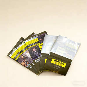 Sac à cigarettes personnalisé en plastique PET de qualité alimentaire de 10 g, résistant à la chaleur, anti-odeurs, avec fermeture éclair pour l'emballage alimentaire - Product Image 3