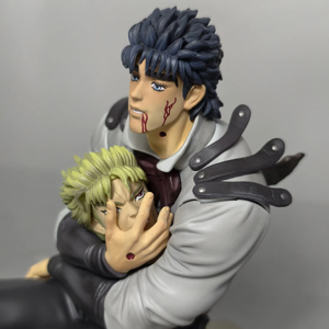 Figura de Manga de 11 cm, Estatua de JoJo's Bizarre Adventure, Jonathan <span class=keywords><strong>Joestar</strong></span> y Dio, Dos Cabezas Intercambiables, Figura de PVC, Juguetes de Anime, Regalo - Product Image 2