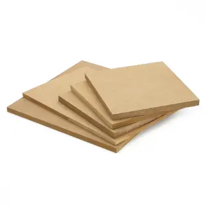 cheap price Raw MDF Wood Prices / Plain MDF Board For Furniture