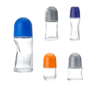 Schneller Versand Umwelt freundliches Material Glasbehälter rolle auf Verpackung, Rolle auf Applikator flasche, Glas rolle auf Flasche