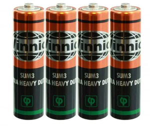 Batería <span class=keywords><strong>Vinnic</strong></span> R6P 1.5V Um3 Tamaño <span class=keywords><strong>AA</strong></span>, Batería <span class=keywords><strong>Vinnic</strong></span> Extra Resistente de Carbono Zinc <span class=keywords><strong>AA</strong></span> para Juguetes, Control Remoto, Reloj - Product Image 4