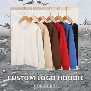 เสื้อฮู้ดแบบสวมหัวทรงหลวม ผ้าฝ้าย 100% น้ำหนัก 300 กรัม  คอโอ แขนปกติ สไตล์ลำลอง  รับผลิตตามแบบ OEM พร้อมปักโลโก้ - Product Image 2