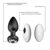 Plug anal en silicone rechargeable par USB, télécommande, masseur de prostate, jouet sexuel pour adultes, hommes et femmes