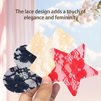 Cache-tétons invisibles sexy en dentelle respirante, autocollants pour les seins, pour femme