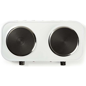 Placa Calefactora Eléctrica de 2 Quemadores, 15 cm de Diámetro, 2000 W de Potencia, Zonas de Cocción - Product Image 1