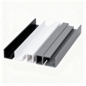 Custom Extruded <strong>Plastic</strong> Framing Industrial Refrigerator <strong>Window</strong> Door Frame Door Protection OEM ODM Extrusion Railings Cutting - Product Image 5