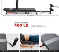 Machine de traction corporelle complète Besster Health Fitness pour l'étirement lombaire, l'entraînement de la flexibilité et le soutien de la mobilité