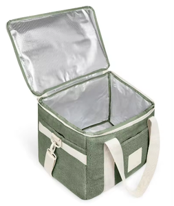 Manufacturer Custom Logo Outdoor Large Portable Collapsible Golf Picnic Beach Camping Soft Terry Towelling Insulated Cooler Bag - Product Image 6